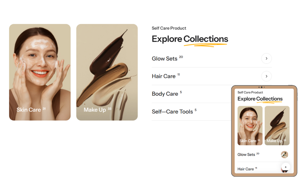 Product Collection Tabs