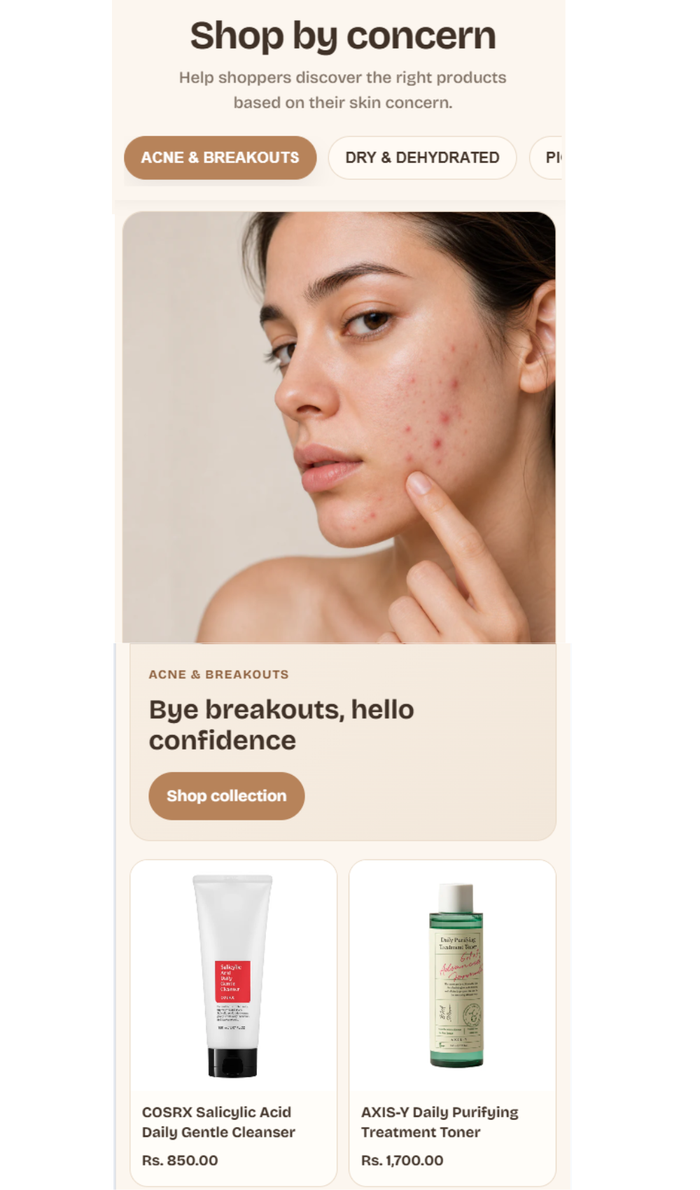 Shop By Concern